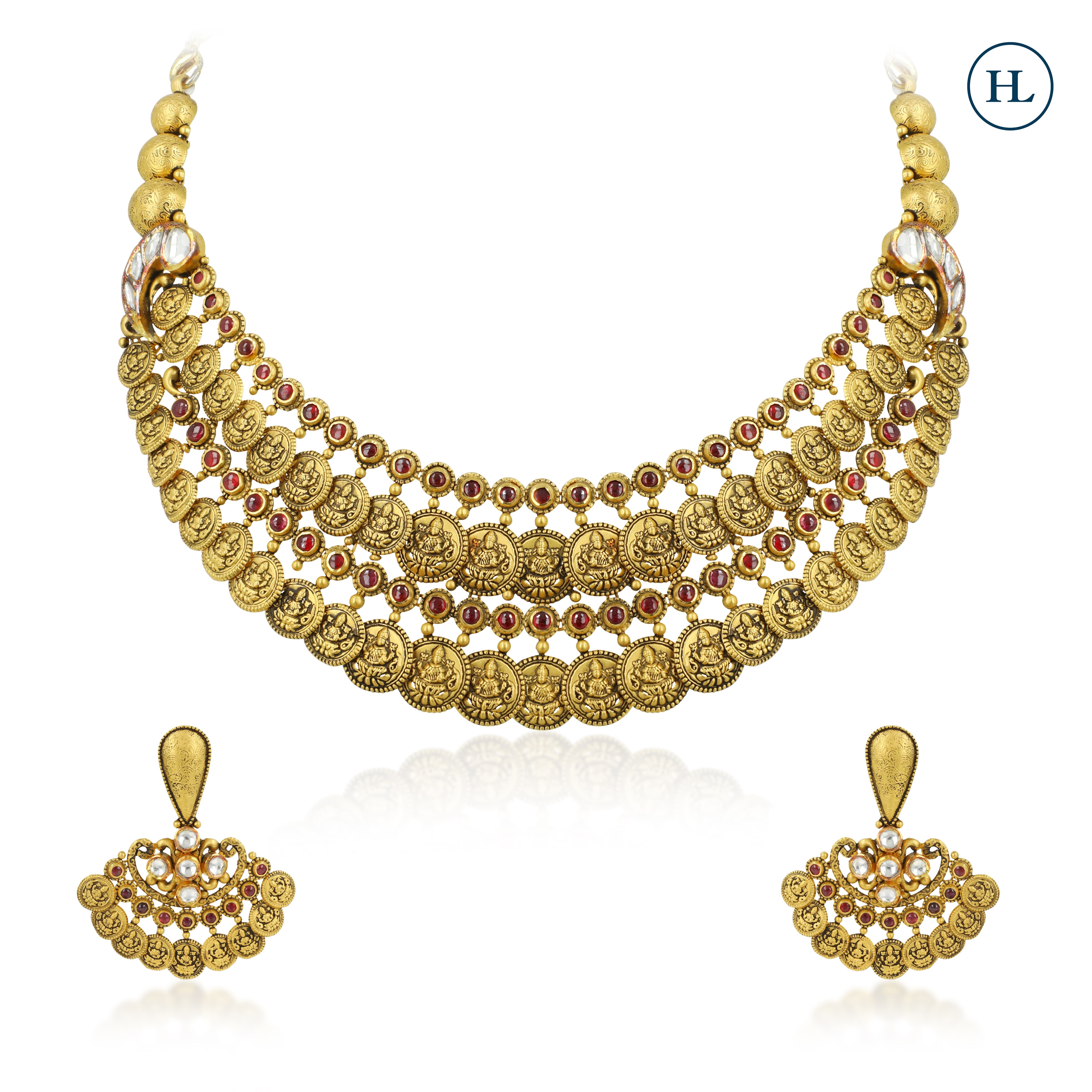 Online Gold Necklace Set
