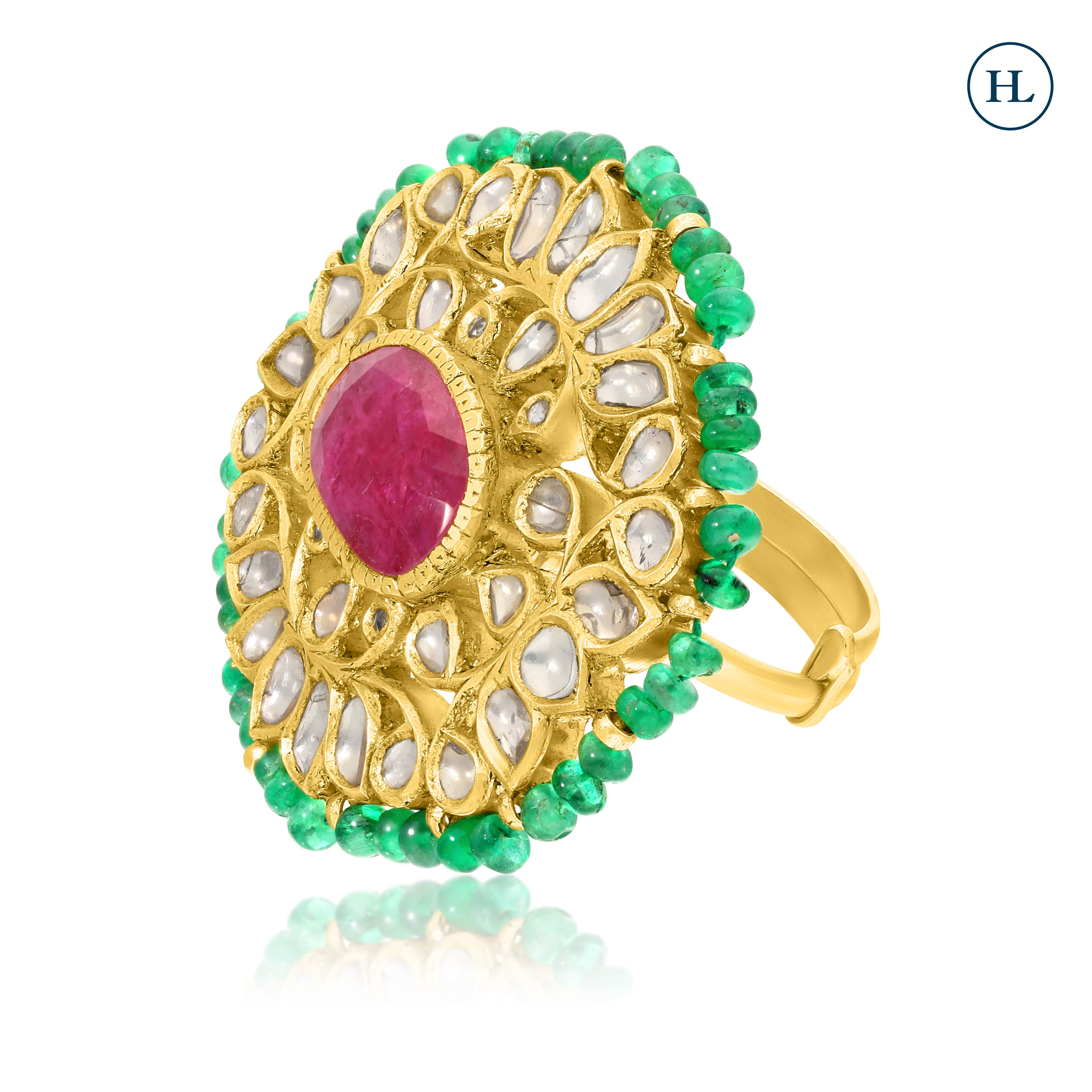 Polki Rings Online
