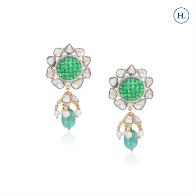 Meerab Polki Earrings