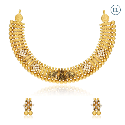 Temple Necklace Set