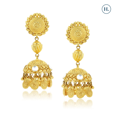 Tawny Jhumka Earrings