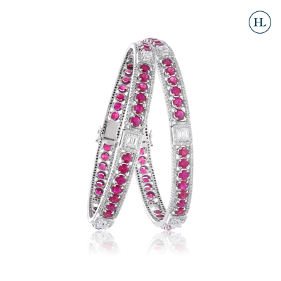 Hazoorilal Jewellers Buy Diamond Bangles Online Diamond Bangles Online