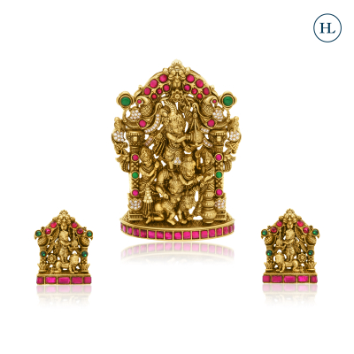 Ram Darbar Pendant Set