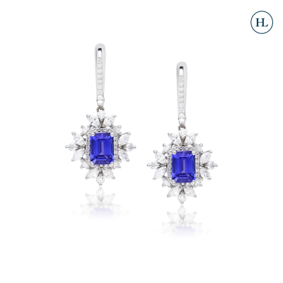 Hazoorilal diamond earrings top
