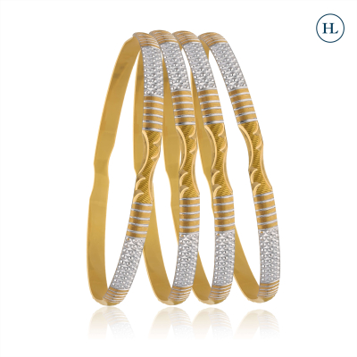 Naida Dual Tone Bangles