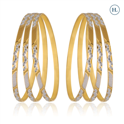 Maude Dual Tone Bangles