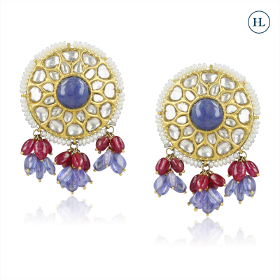 Indigo Drop Earrings