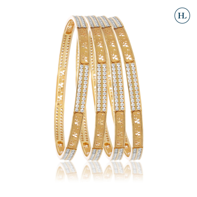 Ruelle Dual Tone Bangles