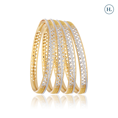 Langley Dual Tone Bangles