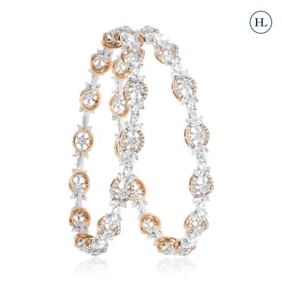 Oriana Dual Tone Bangles