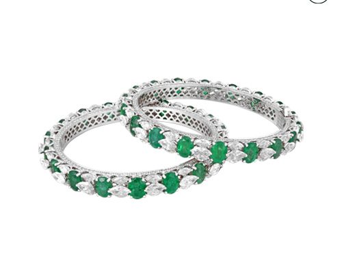 Hazoorilal Diamond Bangles