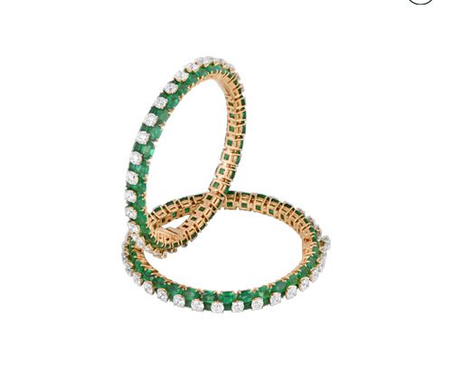 Hazoorilal Diamond Bangles