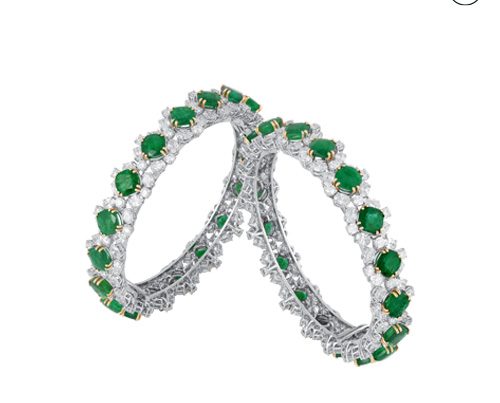 Hazoorilal Diamond Bangles