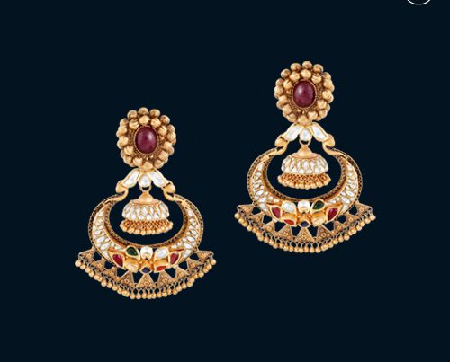Hazoorilal Gold Earrings