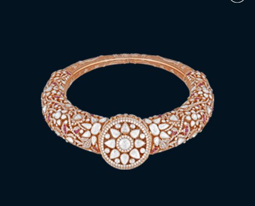 Hazoorilal Polki Ring