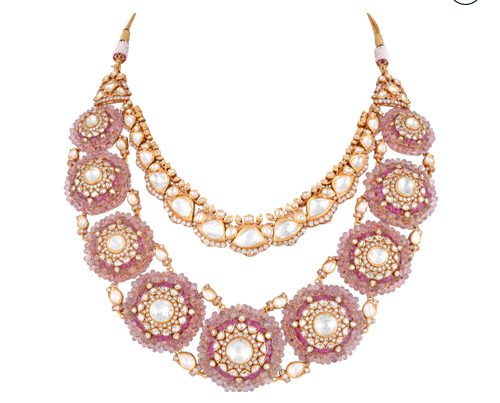 Hazoorilal Polki Necklace