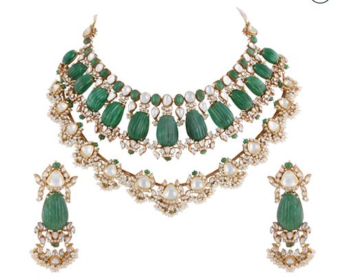 Hazoorilal Polki Necklace