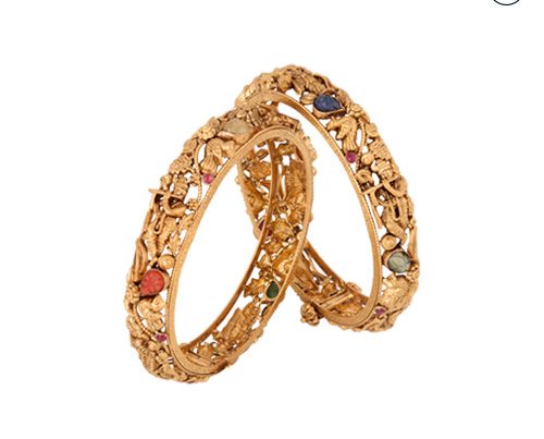 Hazoorilal Gold Kada