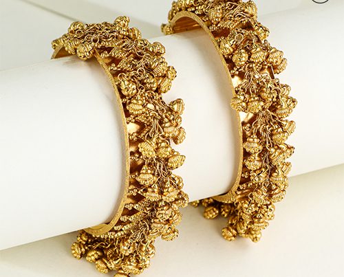 Hazoorilal Gold bangle