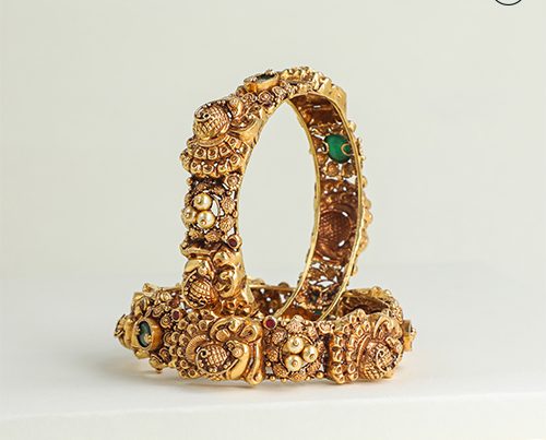 Hazoorilal Gold bangle