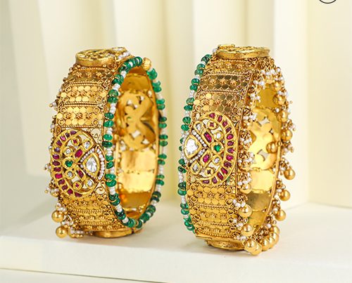 Hazoorilal Gold bangles