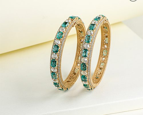 Hazoorilal Diamond Bangles