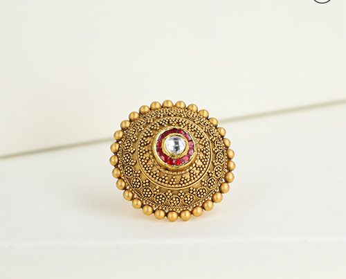 Hazoorilal Gold Ring