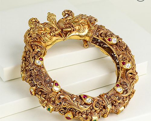 Hazoorilal Gold Kada
